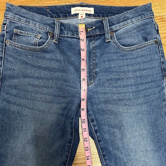 LUCKY BRAND Sweet Mid Rise Straight Blue Jeans - Picture 3 of 8